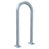 Universal hoop | steel tube |  48 /  60 mm | to be fixed by plugs | steel tube  60 mm x 2,5 mmtotal width: approx. 400 mmtotal height: approx. 1000 mm | hot-dip galvanized
